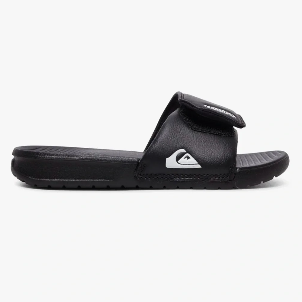 Quiksilver |  Black Coast Adjust Sandal, Size 9 NWT